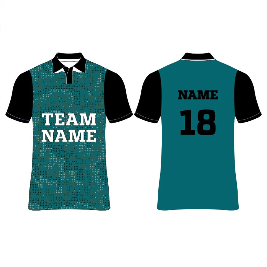 NEXT PRINT All Over Printed Customized Sublimation T-Shirt Unisex Sports Jersey Player Name & Number, Team Name