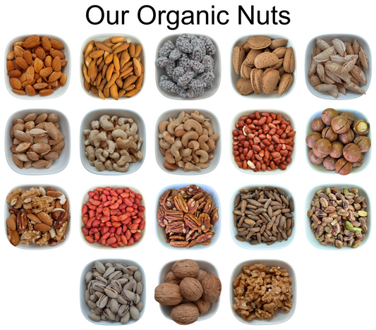 Shelled Almonds – Natural Organic Premium-quality + Free sample!