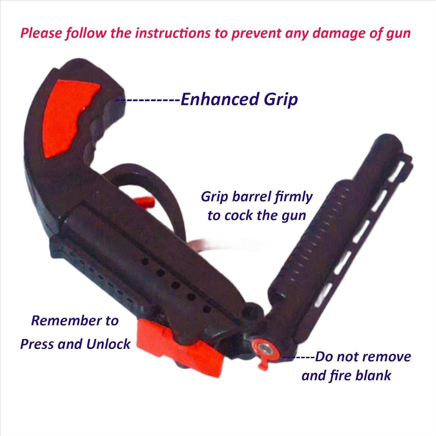 Match Stick Gun for Diwali Celebration (Pack of 2)