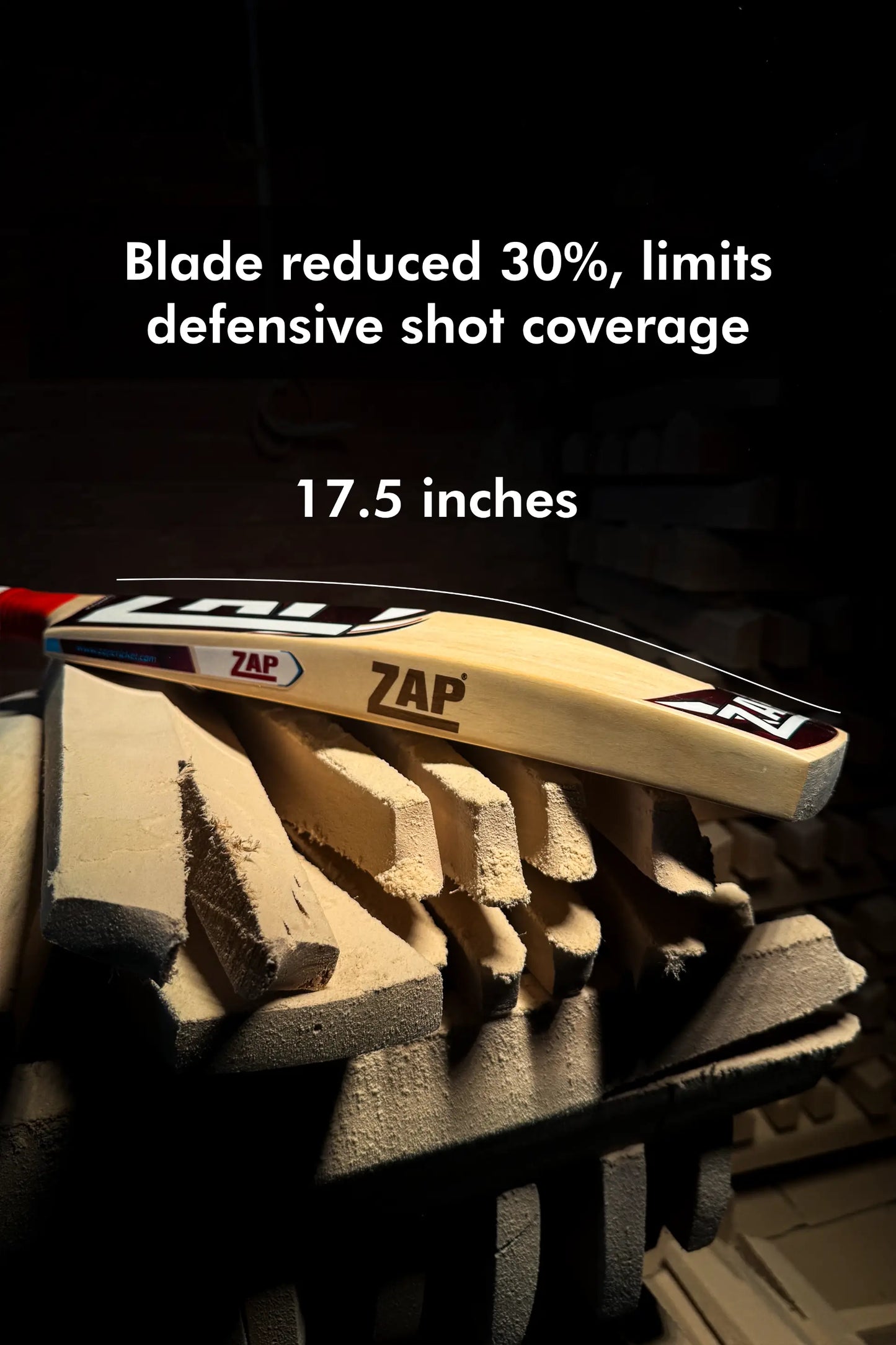 ZAP V Shaped Mongoose Kashmir Willow Bat