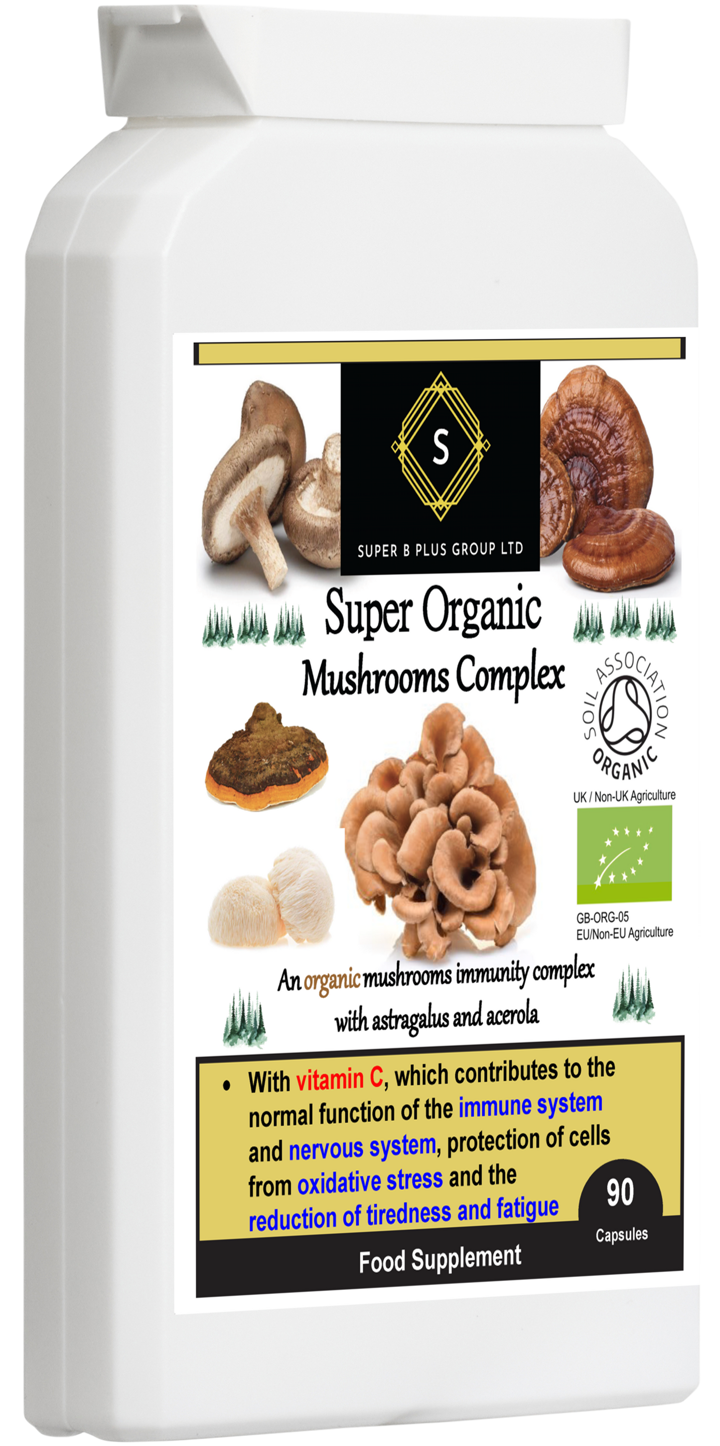 Super Organic Mushrooms Complex